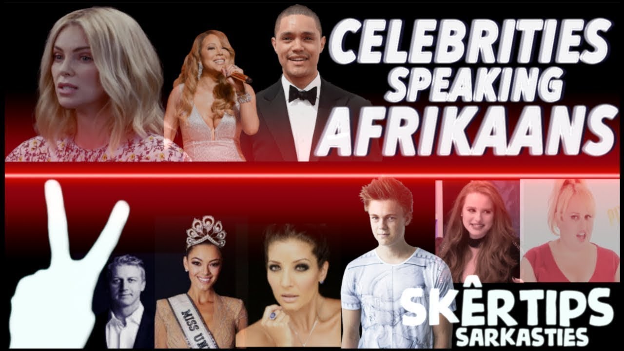 <h1 class=title>PART 2: FAMOUS CELEBRITIES SPEAKING IN SOUTH AFRICAN LANGUAGE (AFRIKAANS)</h1>