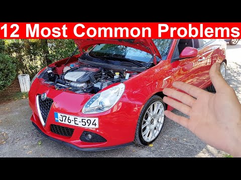 12 Most COMMON ISSUES on Alfa Romeo Giulietta, Weak Points, Problems