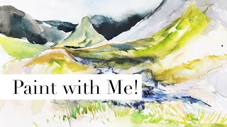 Scotland Q & A and Paintalong!