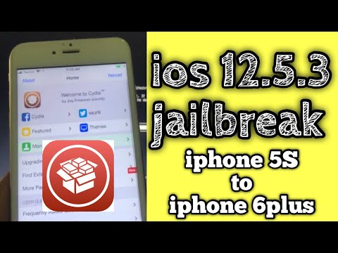 Jailbreak iOS 12.5.3 | windows Checkra1n 0.12.4 | How to jailbreak iOS 12.5.3? | iphone 5s to 6Plus