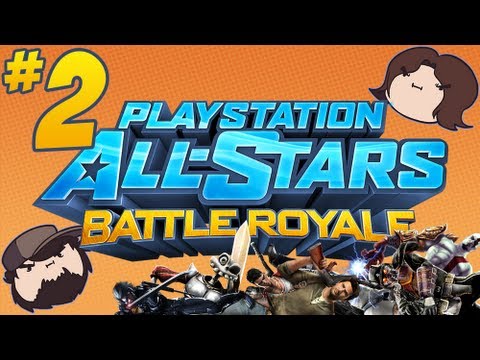PlayStation All-Stars Battle Royale: Super Super - PART 2 - Game Grumps VS