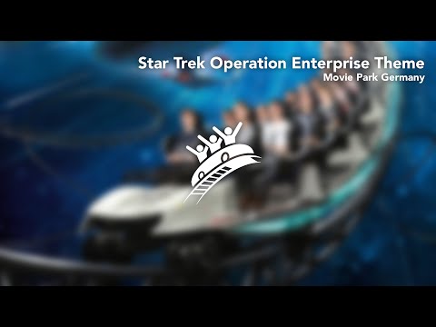 Movie Park Germany: Star Trek Operation Enterprise Theme - Theme Park Music