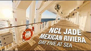 NCL JADE MEXICAN RIVIERA | Day Five At Sea | La Cucina Review