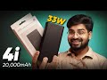 Xiaomi Power Bank 4i 20000mAh 33W Unboxing Review Phone Laptop Charging Speed Test