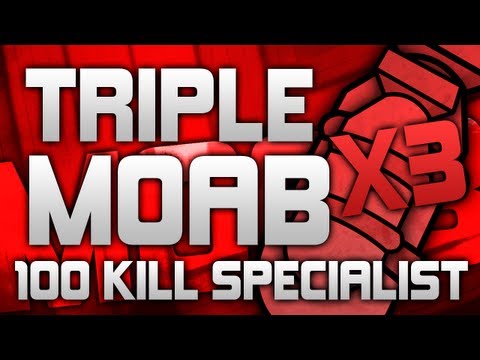 MW3: Triple MOAB w/100 Kill Specialist!