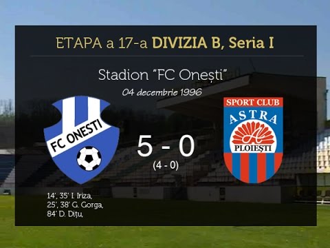 04.12.1996 FC Onesti - Astra Ploiesti 5-0 (Etapa a 17-a, Divizia B)