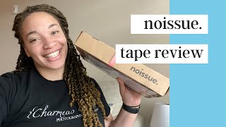NOISSUE Tape Ordering, Unboxing, & Review | Sustainable Branded Packaging
