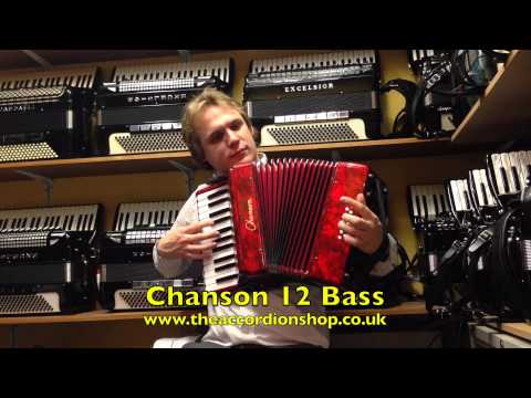 Chanson 12 Bass Accordion