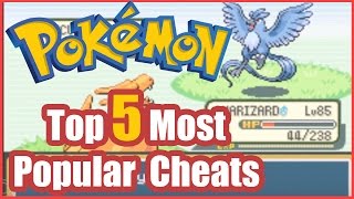 Pokemon FireRed Cheats Top 5 Most Popular