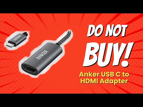 DON'T BUY Anker USB C to HDMI Adapter Before Watching This! 🚫💻