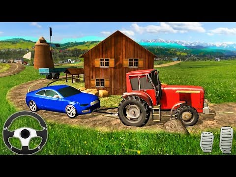 Heavy Duty Tractor Pull : Car Tow Transporter Simulator - Android GamePlay