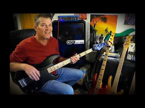 Ghost Bass "Black Bomber" featuring Nordstrand Power Blade pickups