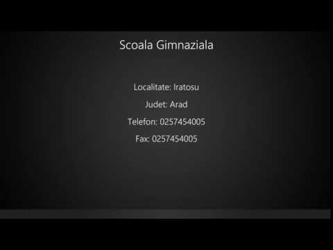 Scoala Gimnaziala Iratosu