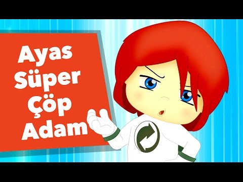 RGG Ayas - Süper Çöp Adam - Çizgi Film | Düşyeri