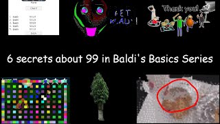 Download the video "Six SECRETS about 99 in Baldi’s Basics SERIES"