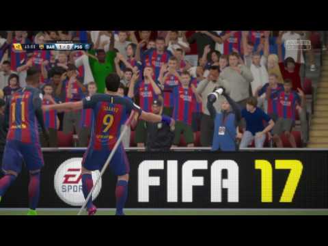 ROAD TO DIVISION 1 PART 75 - BARCELONA VS PSG - FIFA 17 Online Seasons Gameplay