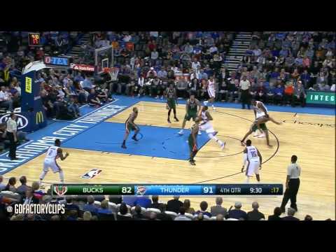 Kevin Durant Full Highlights 23 Pts, 9 Reb, 7 Ast | Bucks vs Thunder | December 08, 2014 | NBA
