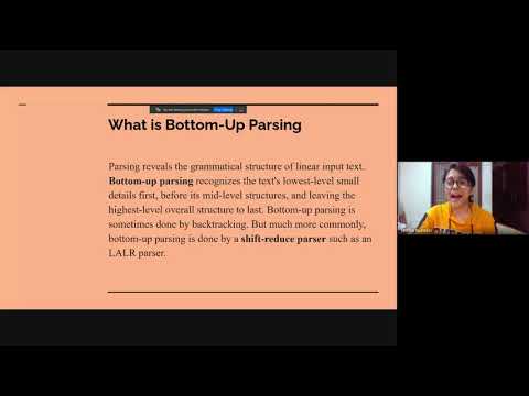 Bottom up by Parsing Nisha and Bishal. Please see description.