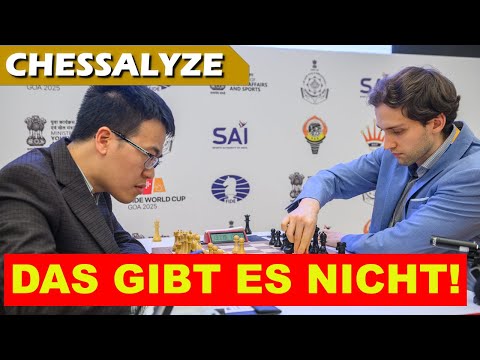 Ich ertrage das nicht! | Liem Le vs Donchenko | FIDE World Cup 2025 Runde 5 Partie 2