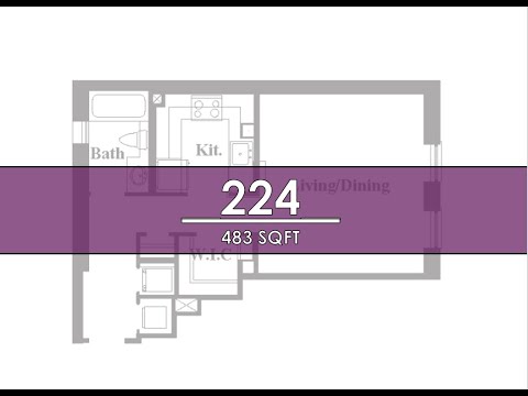 Studio 224 (483 sqft0