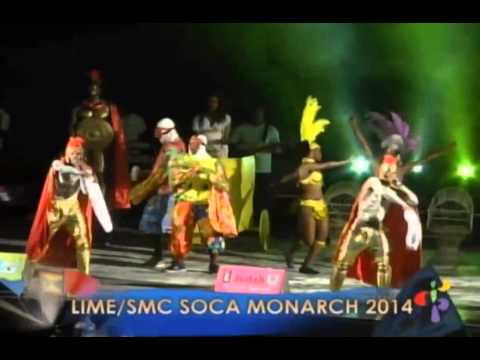 Luni Spark & Electrify    No Mercy  Winning Performance Soca Monarch Finals Grenada 2014
