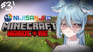 【MINECRAFT HARDCORE】 IF I DIE!!!!! THE STREAM ENDS!!!! 3!!!!! 【NIJISANJI EN | Elira Pendora】