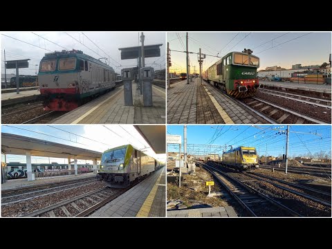 E632 022 e DE520 al traino di una E483 ~ Una giornata alla stazione di Treviglio | 42° parte