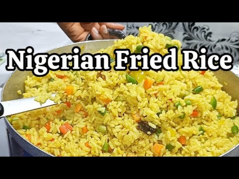 Nigerian Fried Rice Recipe || Ingredients and Steps