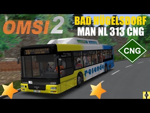 OMSI 2 [60 FPS] - MAN NL313 CNG in Bad Hügelsdorf - Let's Play Omsi 2 [#339]