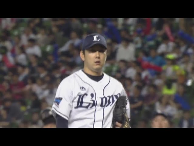 【7回表】4年ぶりの二桁勝利も見えてきた!! ライオンズ・野上 7回を無失点に抑える好投!! 2017/9/23 L-Bs