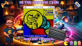 Rolling Thunder | ZX Spectrum | Review & Gameplay | Classic Action Shooter!