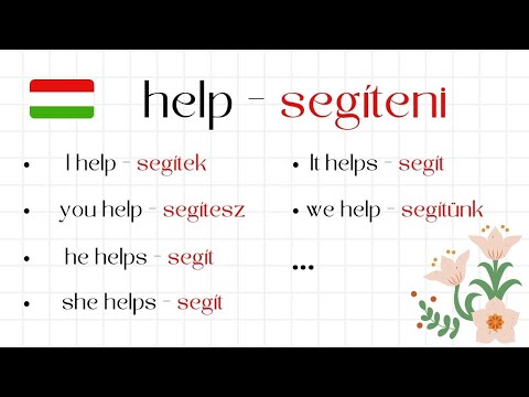 #9 How to say "Help" in Hungarian | Hungarian Grammar - The Easy Way | Hungarian Language Practice
