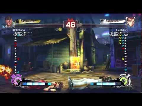SSF4AE DckChang (Dudley) vs Eienhikaru (Chun-Li) Ranked Match 06/30/2012