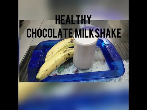 Healthy Chocolate Milkshake