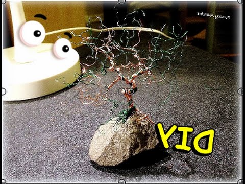 Como Hacer "Bonsai de Alambre" || How to Make a"Wire Bonsai" - By Puntoy...