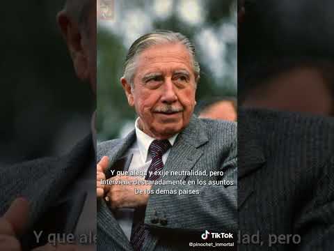 Mensaje de Augusto Pinochet
