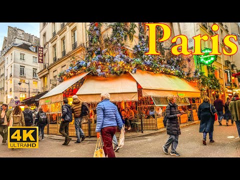 Paris, França🇫🇷 - Saint Germain Des Prés - Paris 4K HDR Walking Tour | Paris 4K | Um passeio em Paris
