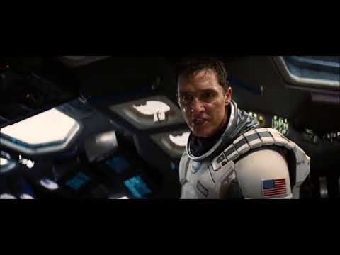 Interstellar  Cooper and Brand talk while they are trapped in Miller's planet