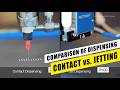 Contact Vs Jet Dispensing Nordson EFD