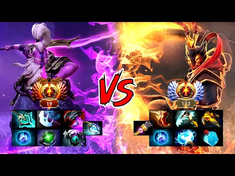 Intense fight between masters - Void Spirit vs Ember Spirit
