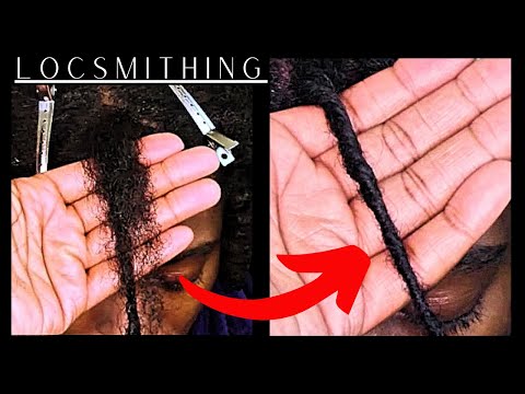 HOW TO LOCSMITH | Locsmithing | NO MORE FRIZZ