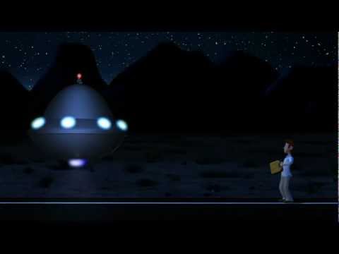 Ovni Animacion 3d- Close encounters UFO