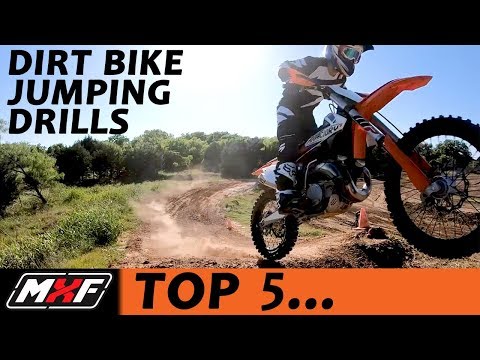 Top 5 Dirt Bike Jumping Practice Drills - Gain Confidence & Comfort in the Air!!