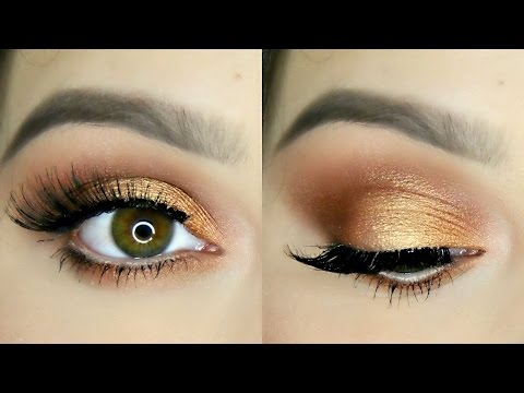 Bronze Copper Eye Makeup Tutorial