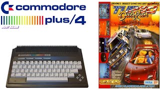 Mind-Blowing Turbo Outrun Port for Commodore Plus/4 #outrun #commodoreplus4 #plus4