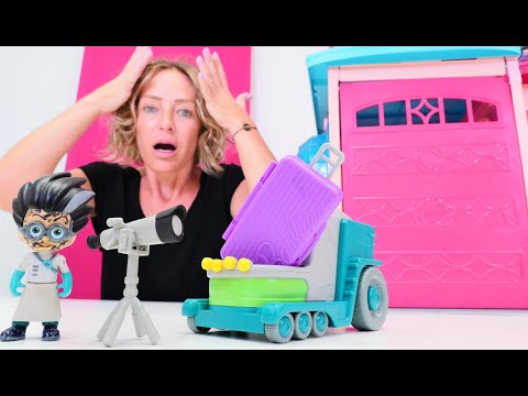 Spielzeug Video für Kinder. Romeo in Nicoles Hotel. Spielspaß mit Nicole