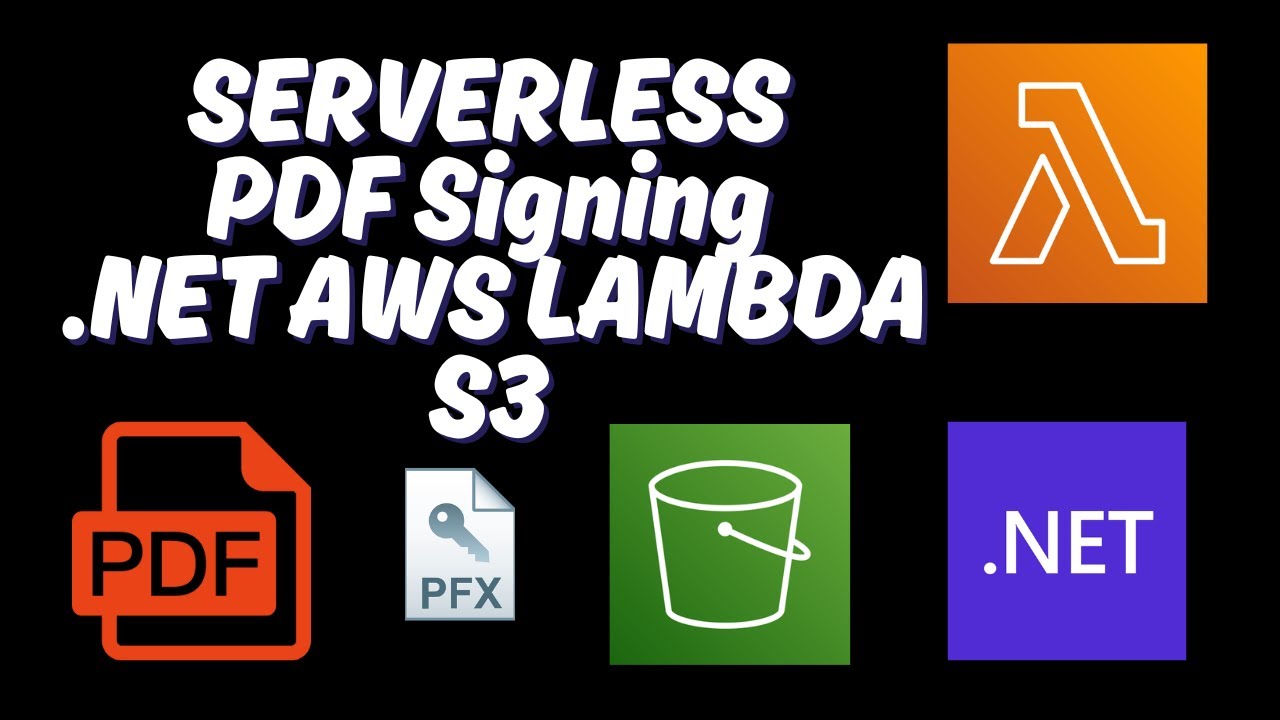 Serverless PDF Signing.NET on AWS Lambda | certificate generation