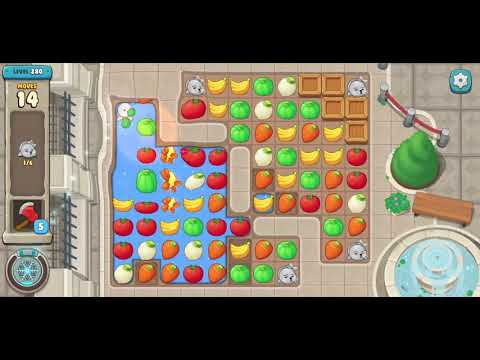 We Bare Bears Match3 Repairs Level 280 - No Boosters