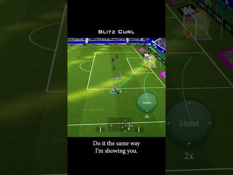 How To Do Blitz Curler and Double Touch Skill in EFOOTBALL 2026 MOBILE #blitzcurler #efootball #pes