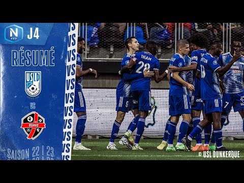 J4 I USL Dunkerque - FC Borgo (2-0), le résumé | National FFF 2022-202